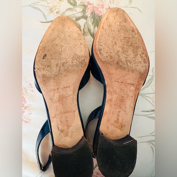 Beautiful elegant shoes Manolo Blahnik size 7 - Picture 4 of 4